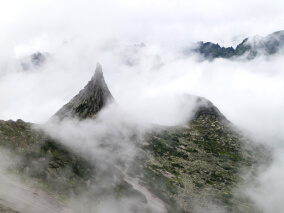 фото туман в горах